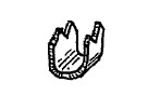 Textile Braid Hardware - "U" Shaped Clips (244)-image