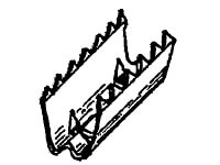 Textile Braid Hardware - "U" Shaped Clips (252)-image