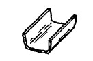 Textile Braid Hardware - "U" Shaped Clips (401)-image