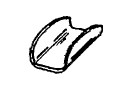 Textile Braid Hardware - "U" Shaped Clips (452)-image