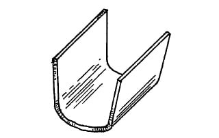 Textile Braid Hardware - "U" Shaped Clips (638)-image