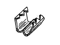 Textile Braid Hardware - "U" Shaped Clips (685)-image